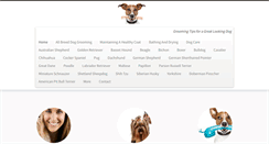 Desktop Screenshot of doggroomingtutorial.com